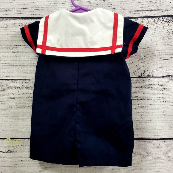 Goodlad Sailor Romper Red, White, and Blue Infant Size 6 Months - Picture 6 of 6